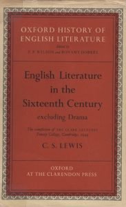 Cover of English Literature in the Sixteen Century